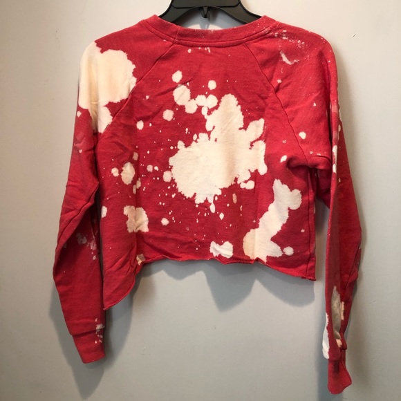 Disney Mickey Acid Wash Crop Crewneck - Picture 7 of 7